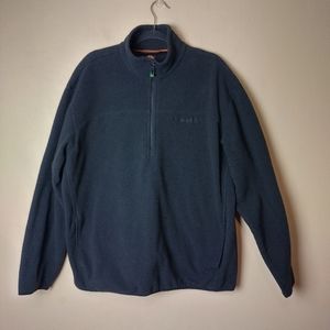 Timberland Pro Soffit‎ Fleece Quarter Zip Pullover Sweatshirt Black Size XL